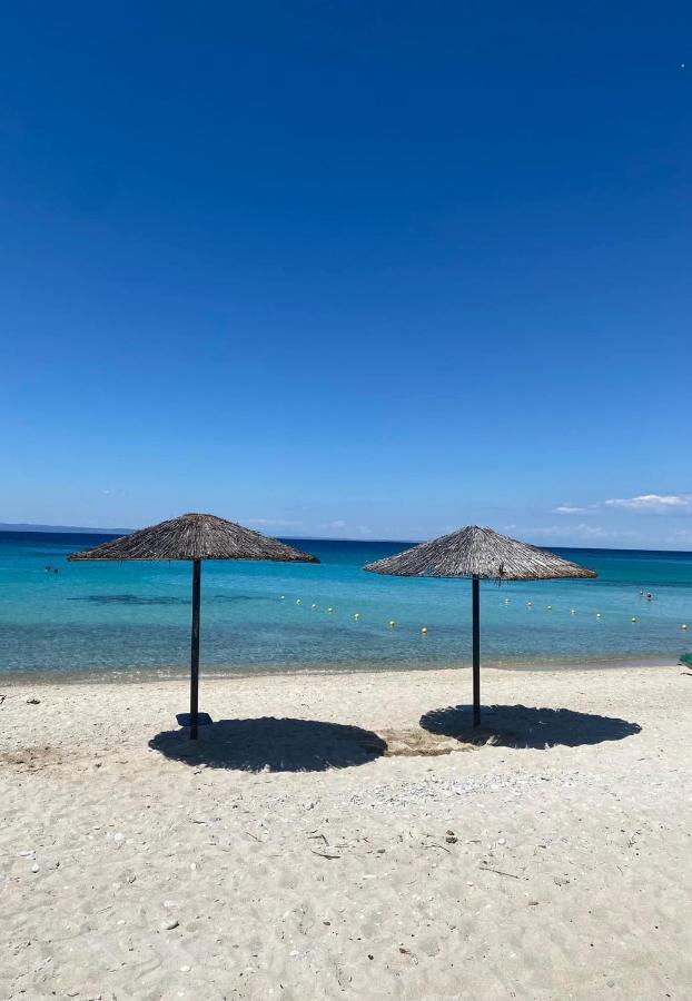 White Sand Villa Koviou Beach Nikiti Sithonia ภายนอก รูปภาพ
